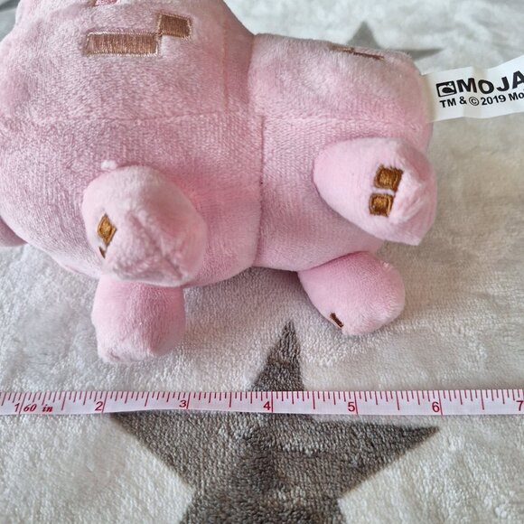 2019 Minecraft Plush Pig Stuffed Animal Soft Plush Game Toy Pig toys 6" Mojang - Picture 7 of 7
